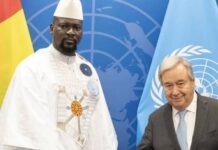 Antonio Guterres félicite Mamadi Doumbouya et réaffirme le soutien de l’ONU à la Guinée