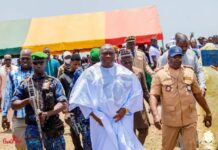 MPEM : Le Ministre Fassou THÉA lance officiellement les activités de pêche de la mare de Norassouba
